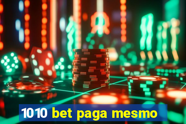 1010 bet paga mesmo